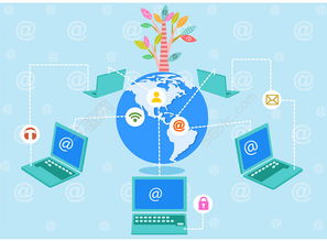 卡通多媒體信息圖表素材 免費(fèi)下載矢量圖，編號(hào)26452937，千圖網(wǎng)助力網(wǎng)絡(luò)與信息安全軟件開發(fā)